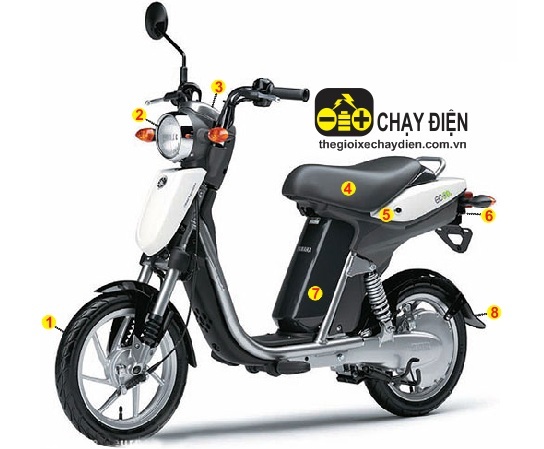 Xe máy điện Yamaha Scooter Passol Ec 03